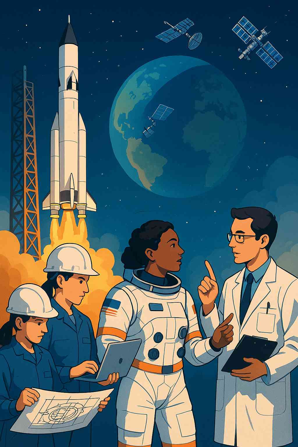 Discover how the commercial space industry is creating unprecedented career opportunities across engineering, manufacturing, data analysis, and business development as space becomes accessible to private enterprise.