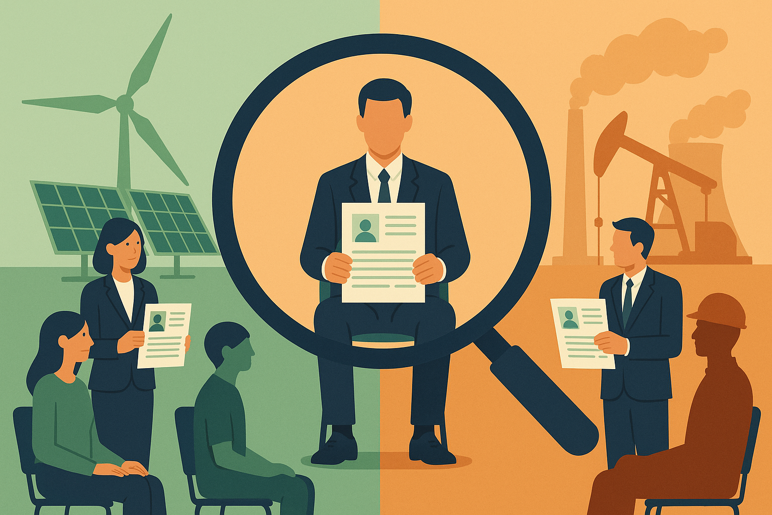 Understand how Shell, TotalEnergies, and ExxonMobil are balancing traditional energy expertise with renewable energy talent as the industry undergoes its greatest transformation.