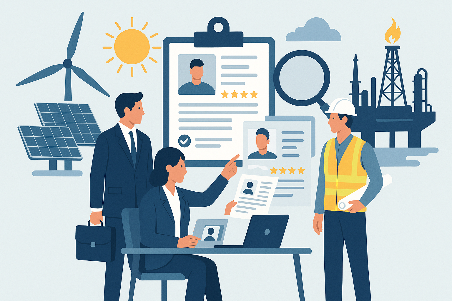 Energy Sector Evolution: Recruiting for Sustainable and Traditional Energy Roles
