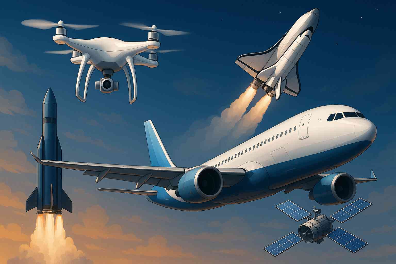 Aerospace and Aviation Technology: Advancing Flight and Space Exploration