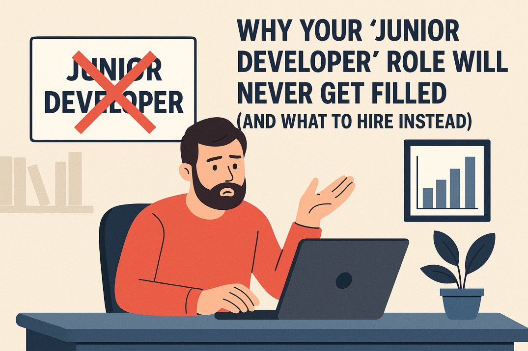 Why Your "Junior Developer" Role Will Never Get Filled (And What to Hire Instead)